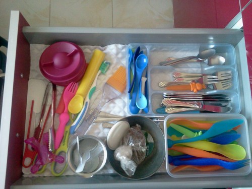 kahvaltı takımları ve plastikler